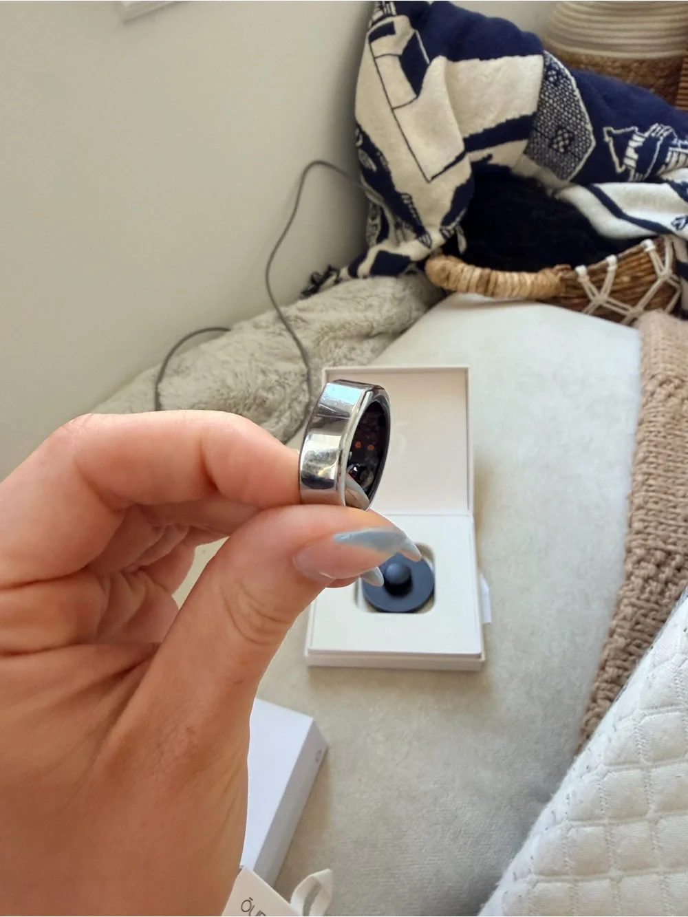 Oura Ring Gen 3 Silver size 9